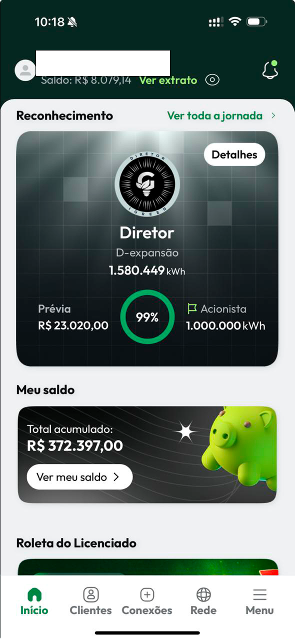 Case de sucesso - Diretor
